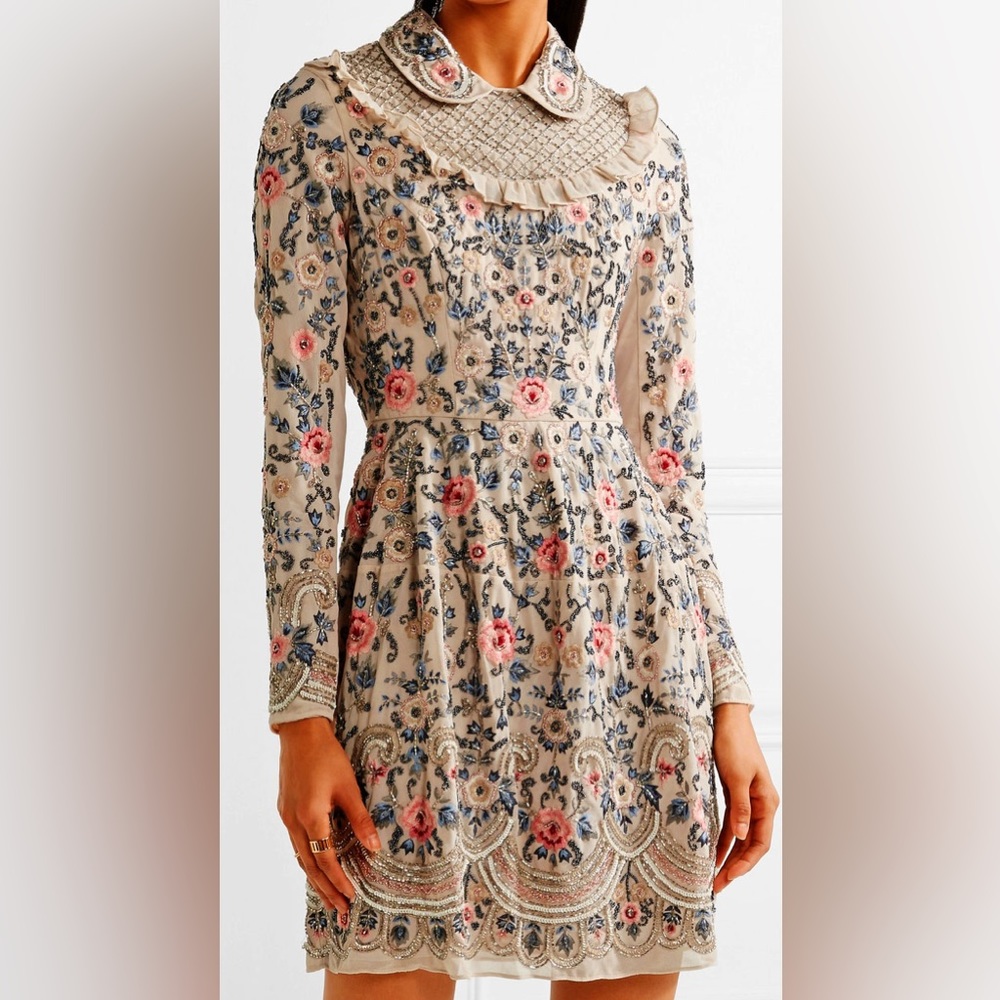 Needle and Thread Whisper Long Sleeve Prom Dress